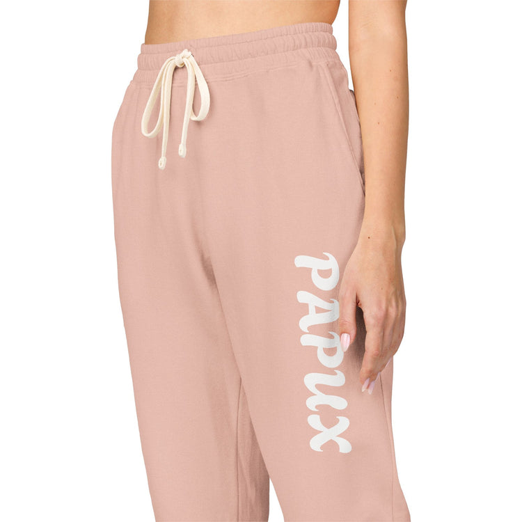 PAPUX Garment-Dyed Fleece Sweatpants - Cómodas y Estilosas para Adultos