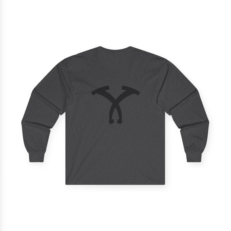 Stylish Unisex Long Sleeve Tee with PAPUX