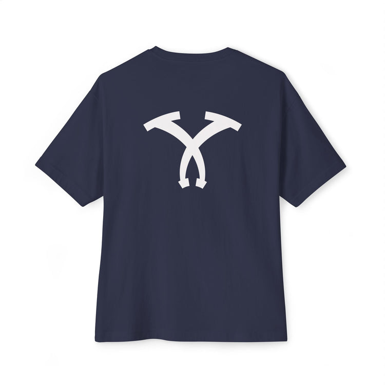 Unisex Oversized Boxy Tee with &