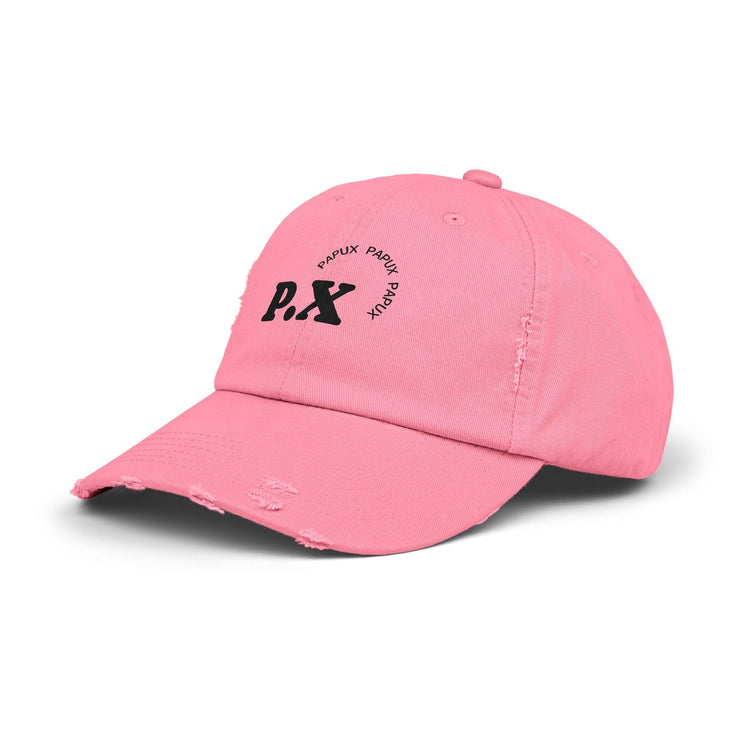 Trendy PAPUX Unisex Distressed Cap - Gorra de Moda Vintage y Casual