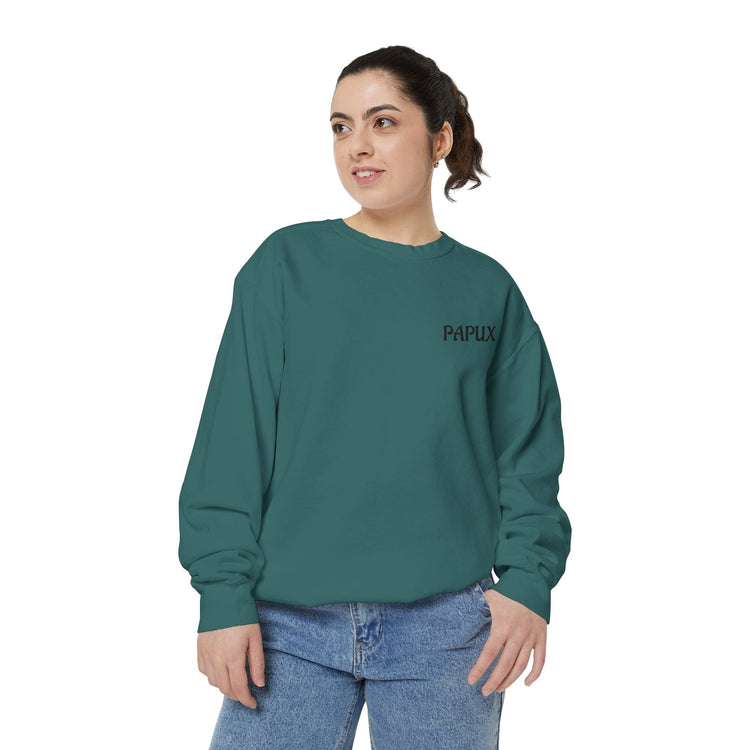 Unisex Garment-Dyed Sweatshirt Cozy y Elegante para Cualquier Ocasión