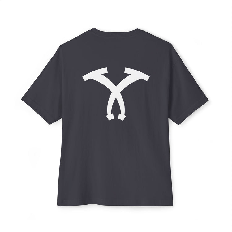 Unisex Oversized Boxy Tee with &