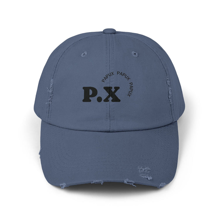 Trendy PAPUX Unisex Distressed Cap - Gorra de Moda Vintage y Casual