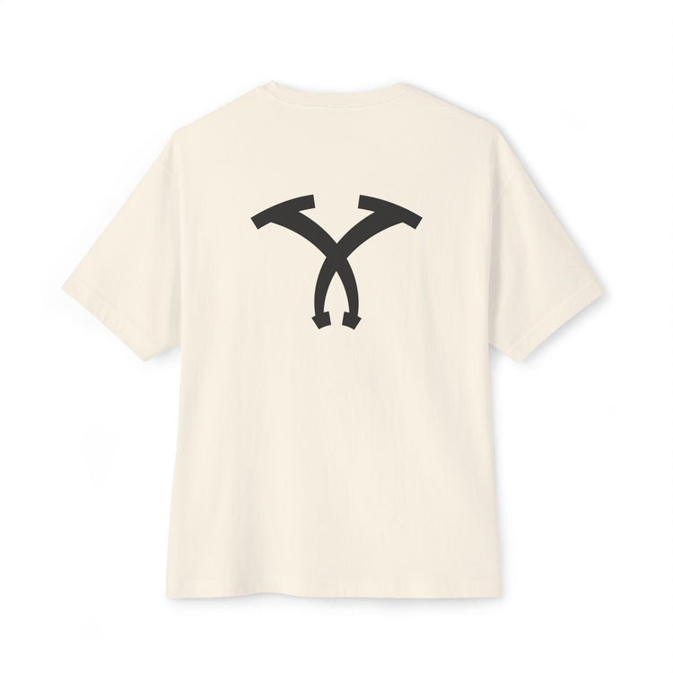 Unisex Oversized Boxy Tee with &