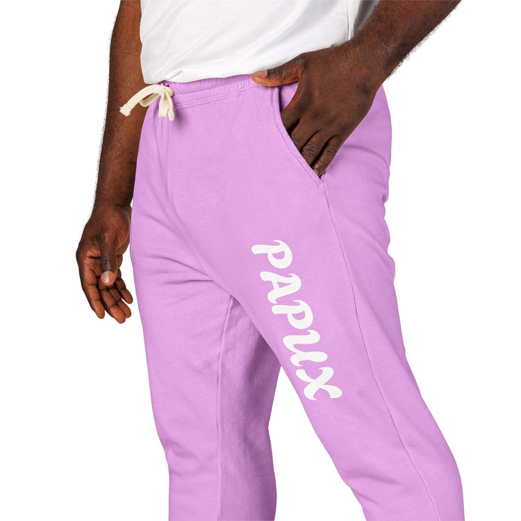 PAPUX Garment-Dyed Fleece Sweatpants - Cómodas y Estilosas para Adultos