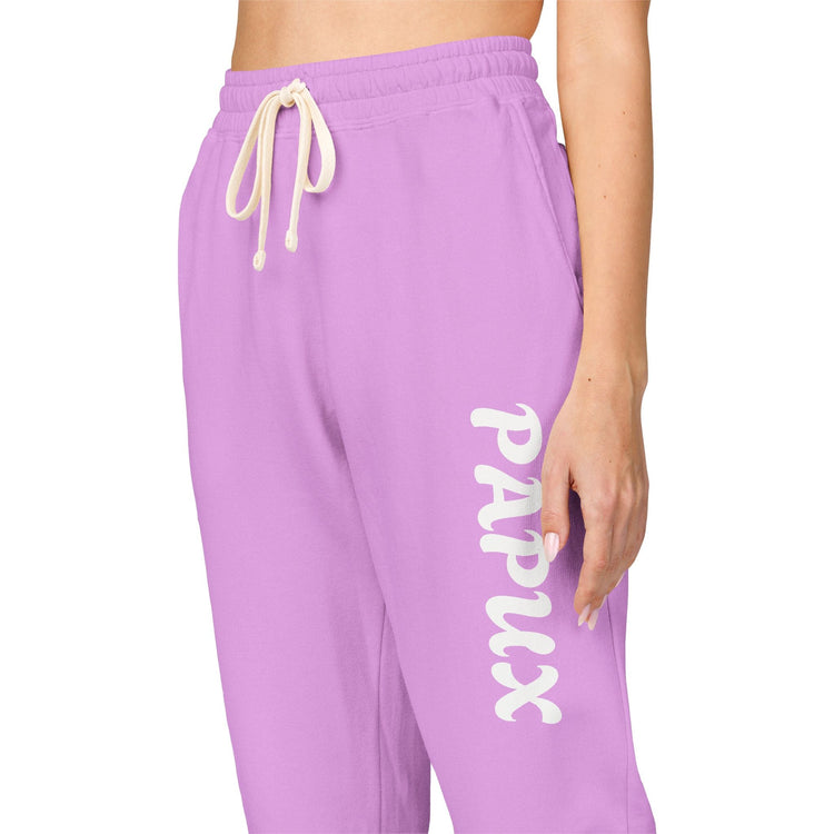PAPUX Garment-Dyed Fleece Sweatpants - Cómodas y Estilosas para Adultos