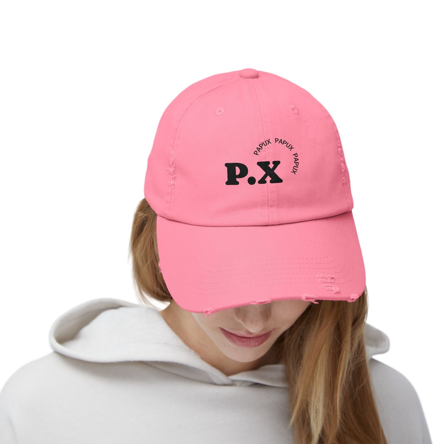 Trendy PAPUX Unisex Distressed Cap - Gorra de Moda Vintage y Casual