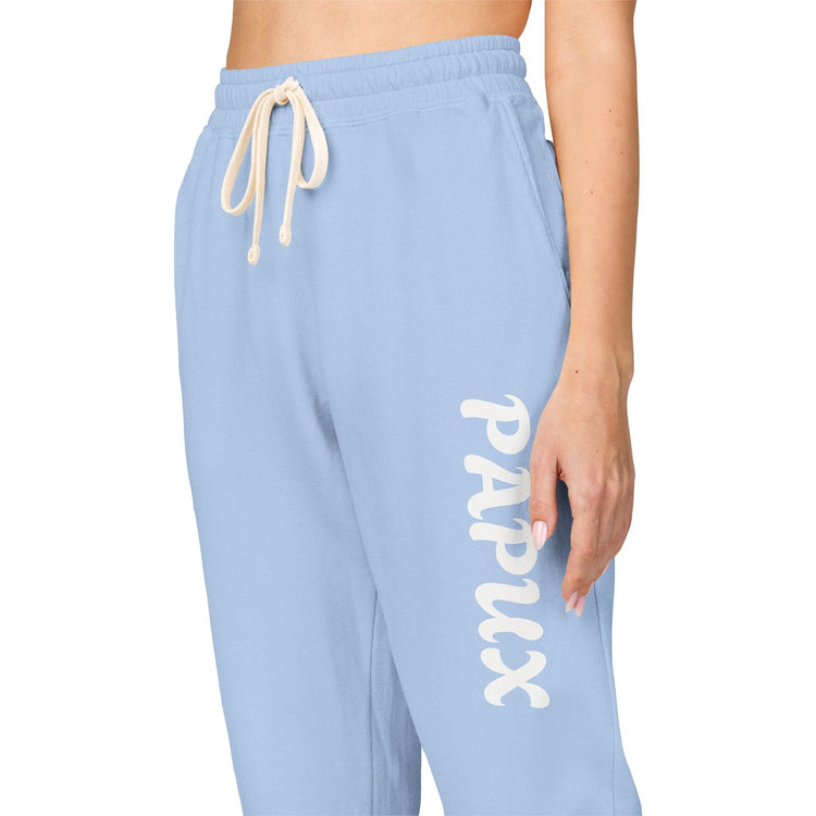 PAPUX Garment-Dyed Fleece Sweatpants - Cómodas y Estilosas para Adultos