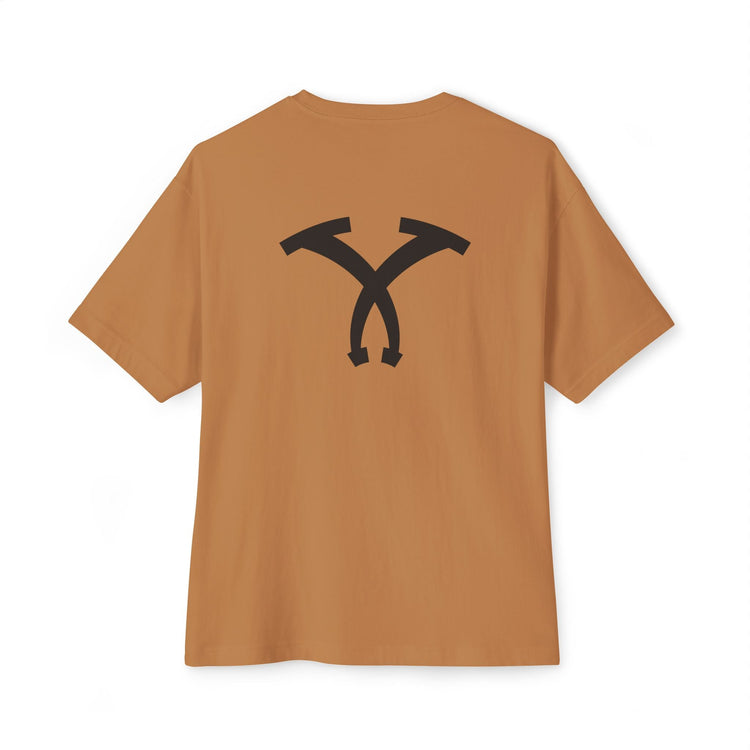 Unisex Oversized Boxy Tee with &