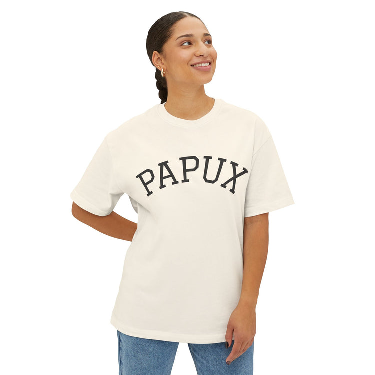 Unisex Oversized Boxy Tee with &