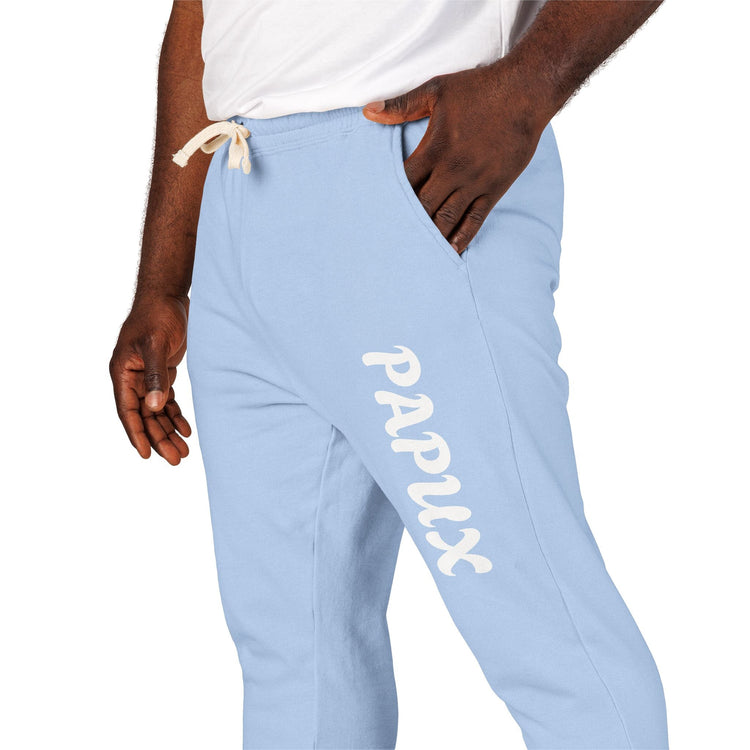 PAPUX Garment-Dyed Fleece Sweatpants - Cómodas y Estilosas para Adultos