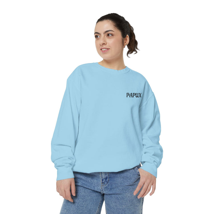 Unisex Garment-Dyed Sweatshirt Cozy y Elegante para Cualquier Ocasión