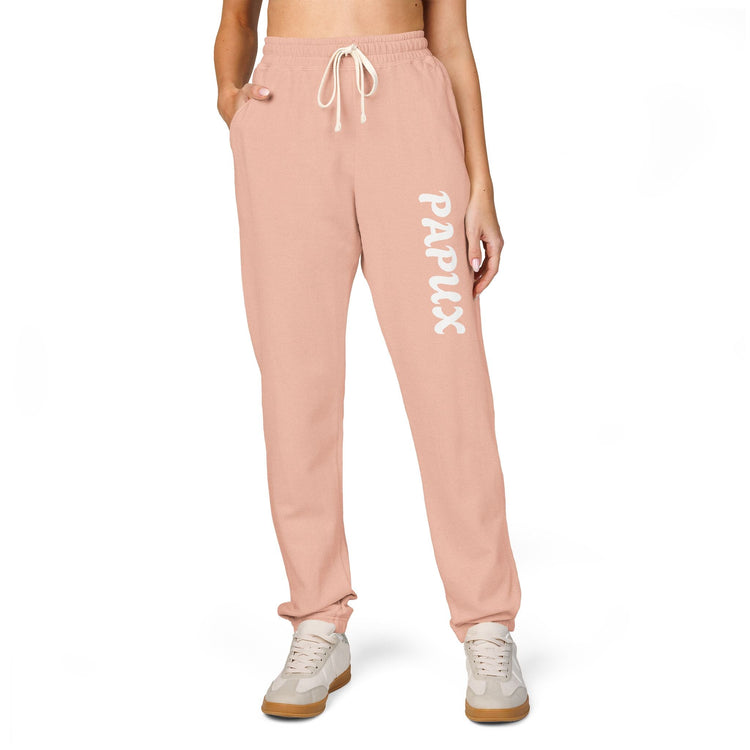 PAPUX Garment-Dyed Fleece Sweatpants - Cómodas y Estilosas para Adultos