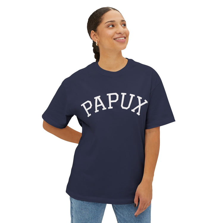 Unisex Oversized Boxy Tee with &
