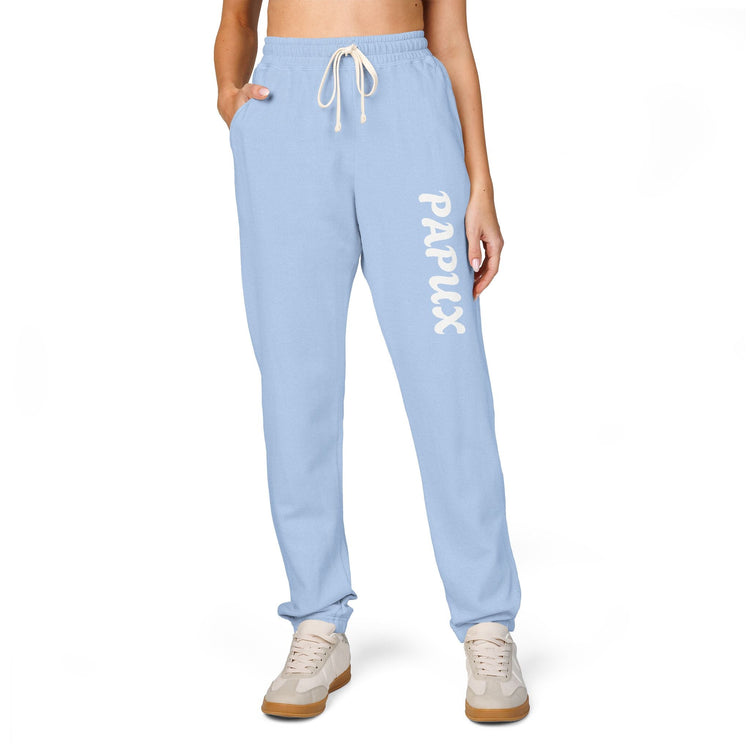 PAPUX Garment-Dyed Fleece Sweatpants - Cómodas y Estilosas para Adultos