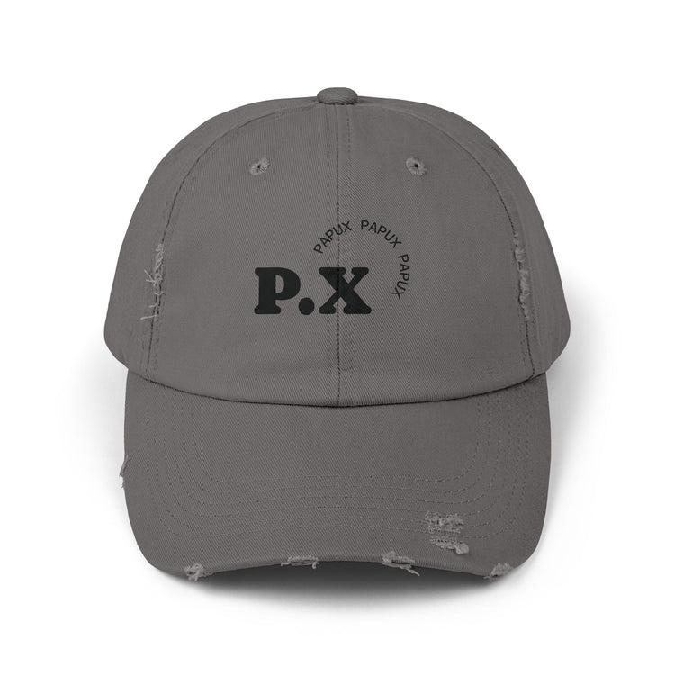 Trendy PAPUX Unisex Distressed Cap - Gorra de Moda Vintage y Casual
