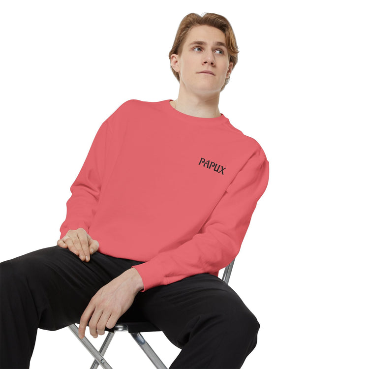 Unisex Garment-Dyed Sweatshirt Cozy y Elegante para Cualquier Ocasión