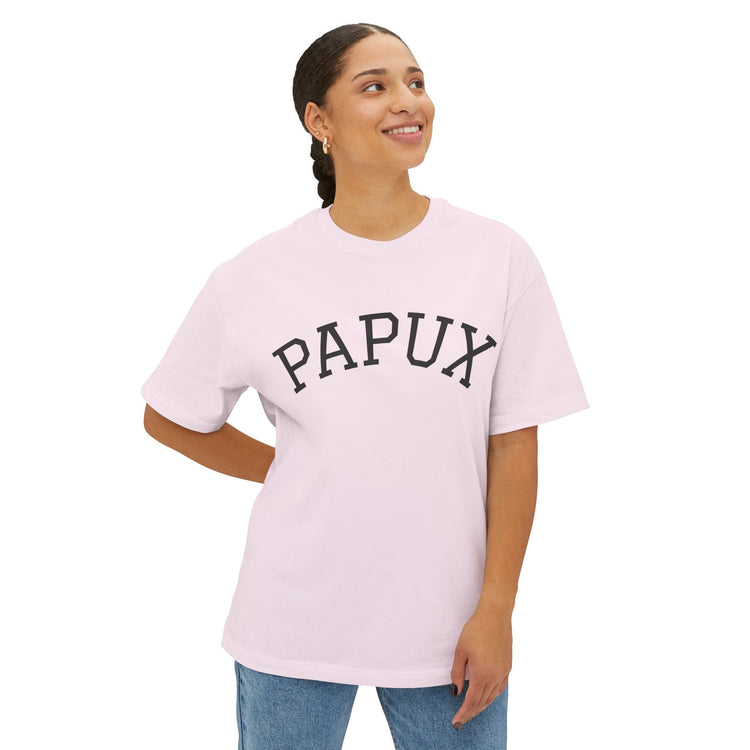 Unisex Oversized Boxy Tee with &