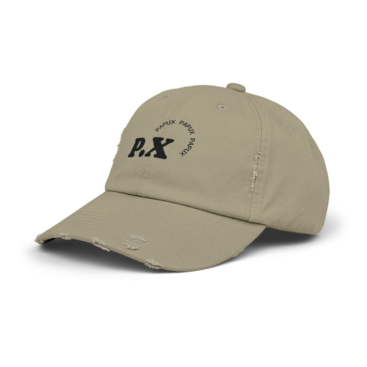 Trendy PAPUX Unisex Distressed Cap - Gorra de Moda Vintage y Casual