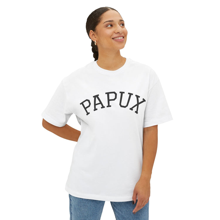 Unisex Oversized Boxy Tee with &