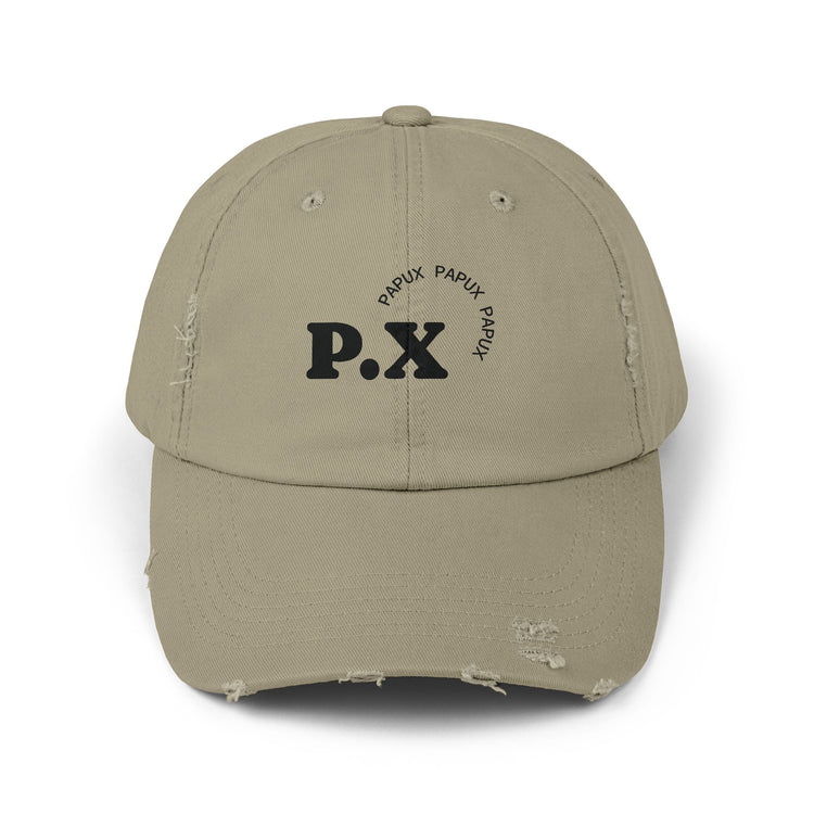Trendy PAPUX Unisex Distressed Cap - Gorra de Moda Vintage y Casual