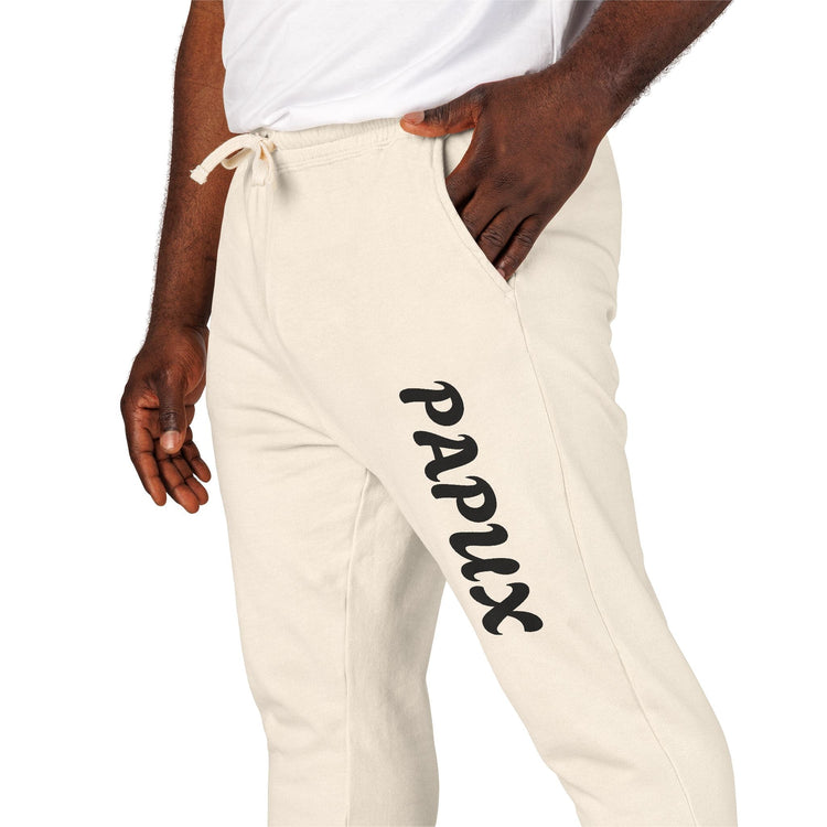 PAPUX Garment-Dyed Fleece Sweatpants - Cómodas y Estilosas para Adultos