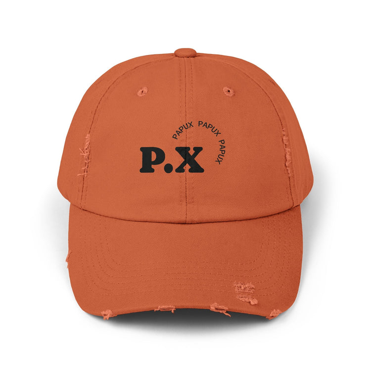 Trendy PAPUX Unisex Distressed Cap - Gorra de Moda Vintage y Casual