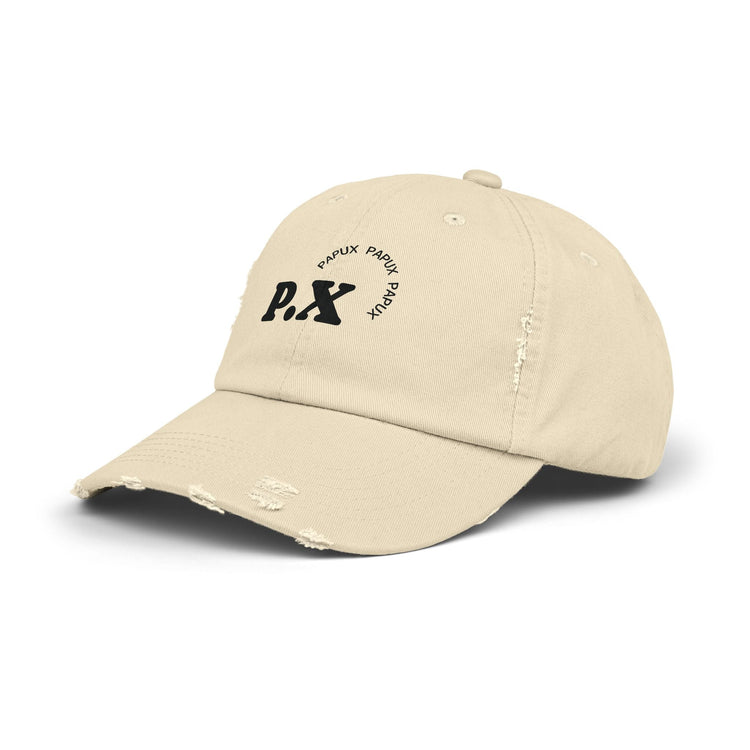 Trendy PAPUX Unisex Distressed Cap - Gorra de Moda Vintage y Casual