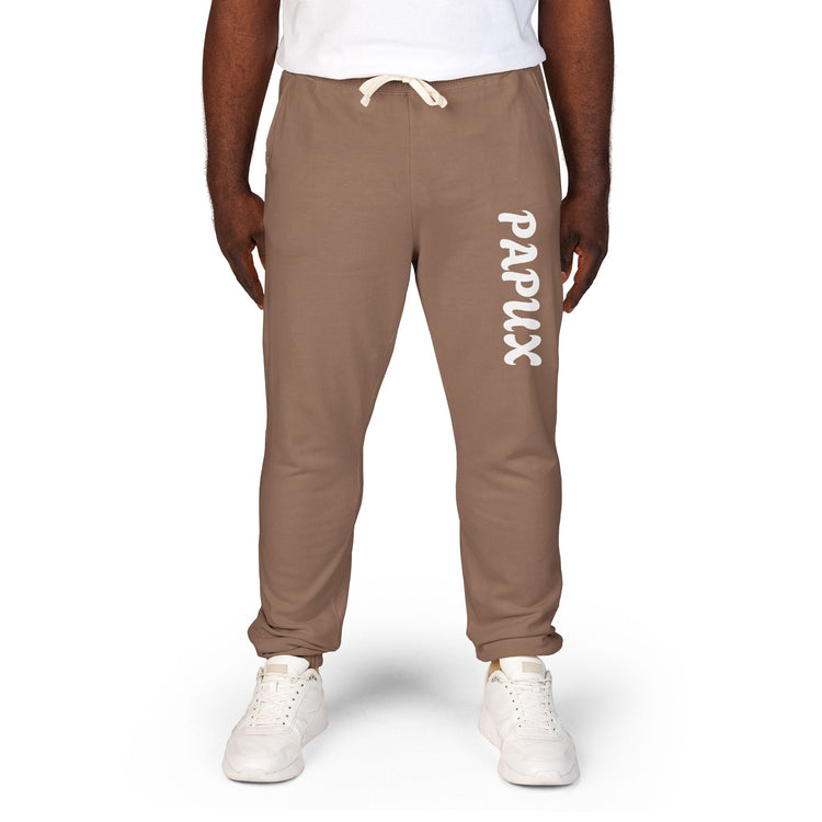 PAPUX Garment-Dyed Fleece Sweatpants - Cómodas y Estilosas para Adultos