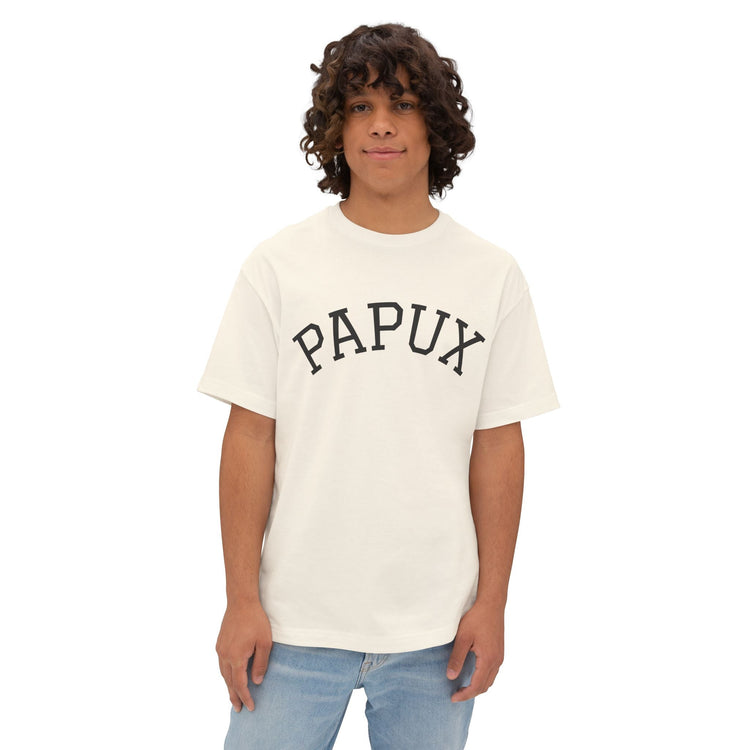 Unisex Oversized Boxy Tee with &