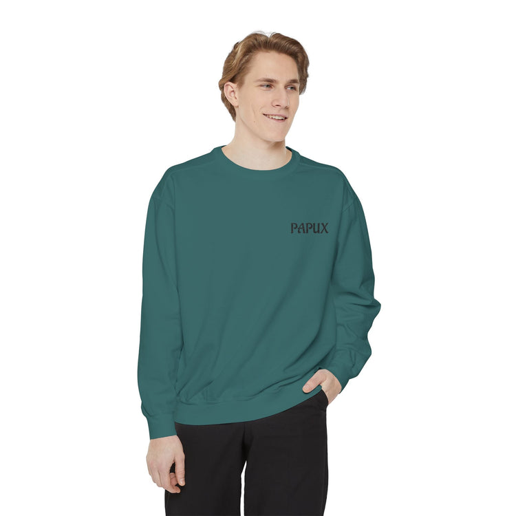 Unisex Garment-Dyed Sweatshirt Cozy y Elegante para Cualquier Ocasión