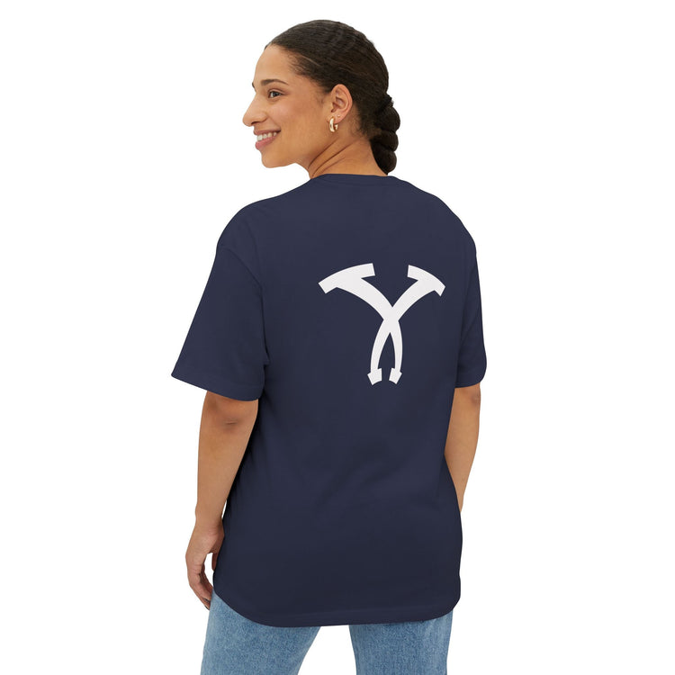 Unisex Oversized Boxy Tee with &