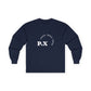 Stylish Unisex Long Sleeve Tee with PAPUX