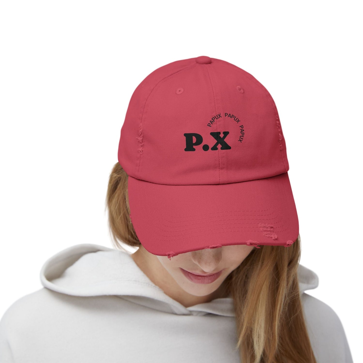 Trendy PAPUX Unisex Distressed Cap - Gorra de Moda Vintage y Casual