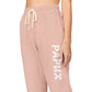 PAPUX Garment-Dyed Fleece Sweatpants - Cómodas y Estilosas para Adultos