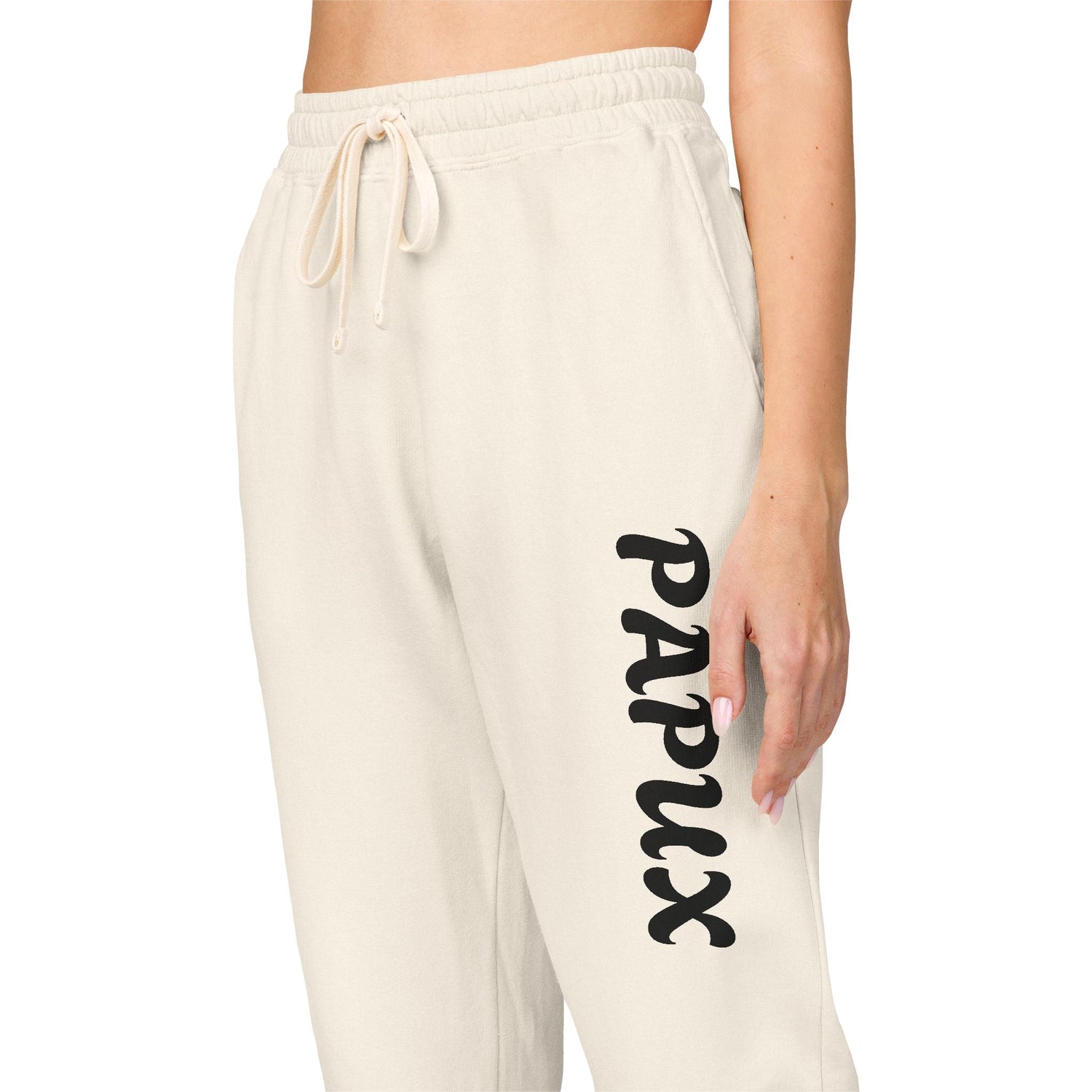 PAPUX Garment-Dyed Fleece Sweatpants - Cómodas y Estilosas para Adultos