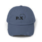 Trendy PAPUX Unisex Distressed Cap - Gorra de Moda Vintage y Casual