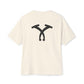 Unisex Oversized Boxy Tee with &