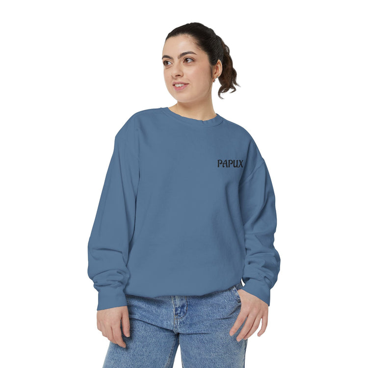 Unisex Garment-Dyed Sweatshirt Cozy y Elegante para Cualquier Ocasión