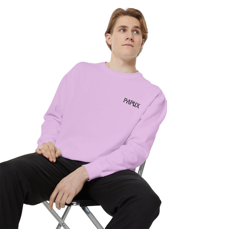 Unisex Garment-Dyed Sweatshirt Cozy y Elegante para Cualquier Ocasión