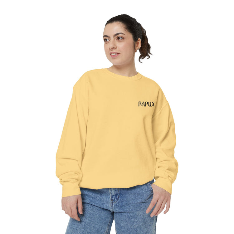 Unisex Garment-Dyed Sweatshirt Cozy y Elegante para Cualquier Ocasión