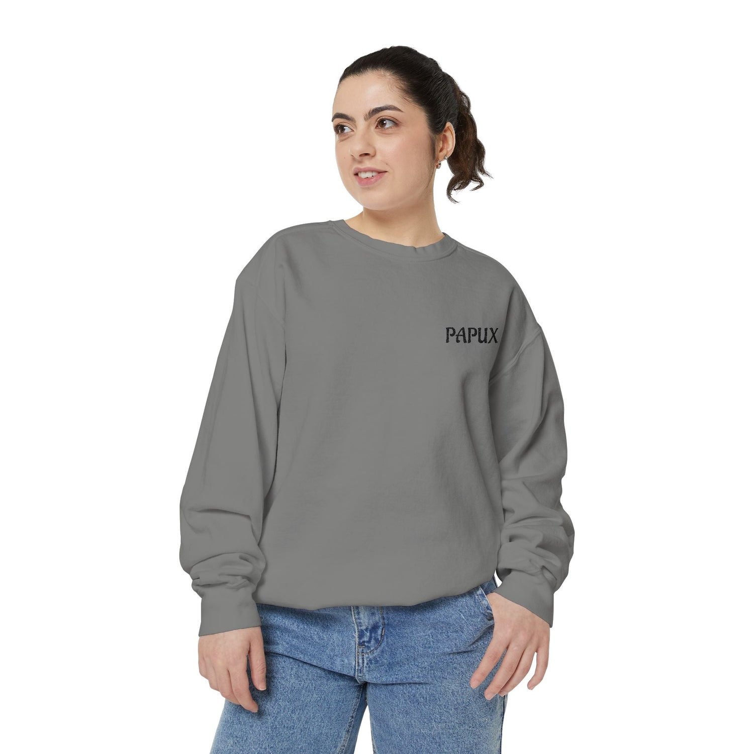 Unisex Garment-Dyed Sweatshirt Cozy y Elegante para Cualquier Ocasión