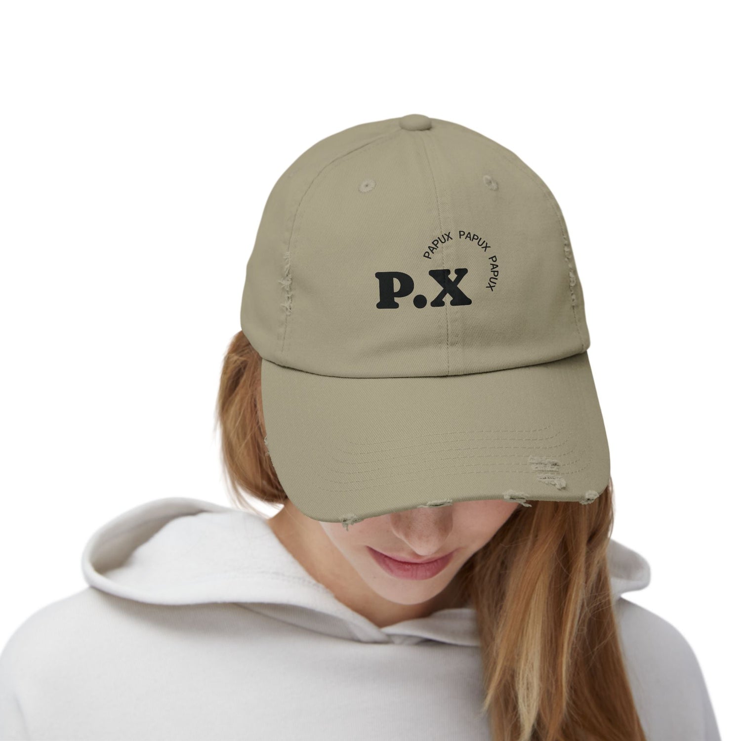Trendy PAPUX Unisex Distressed Cap - Gorra de Moda Vintage y Casual