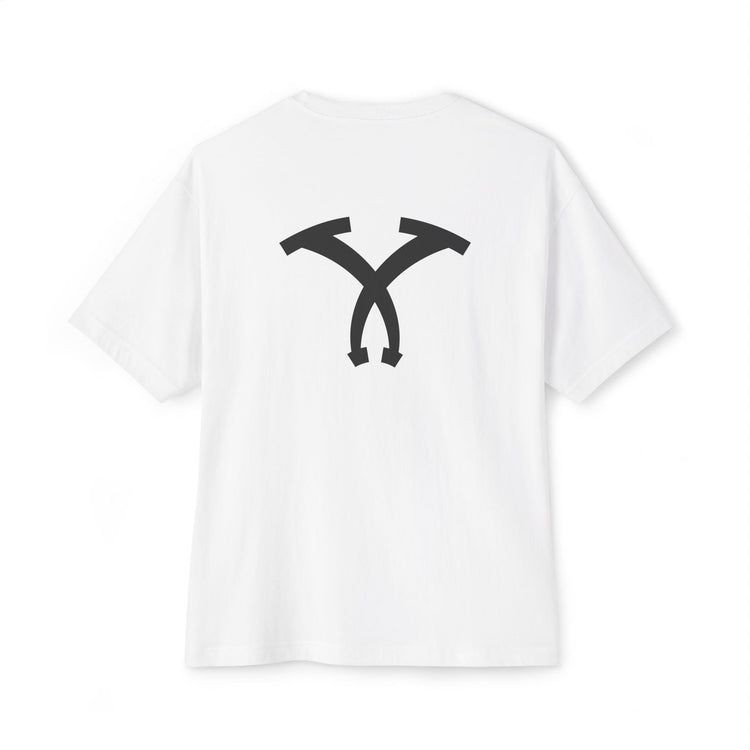 Unisex Oversized Boxy Tee with &