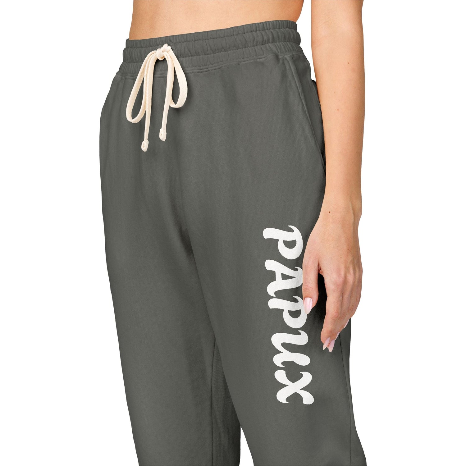 PAPUX Garment-Dyed Fleece Sweatpants - Cómodas y Estilosas para Adultos