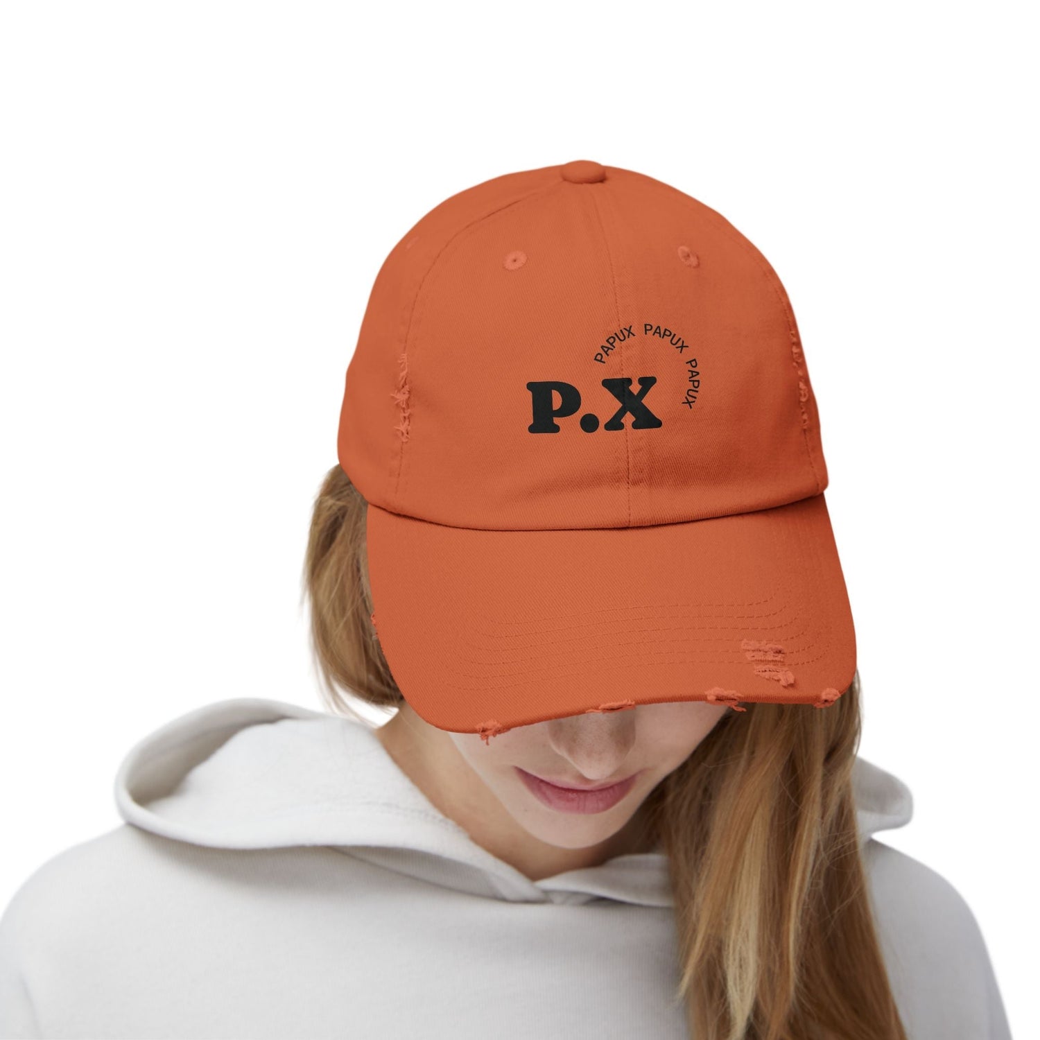 Trendy PAPUX Unisex Distressed Cap - Gorra de Moda Vintage y Casual