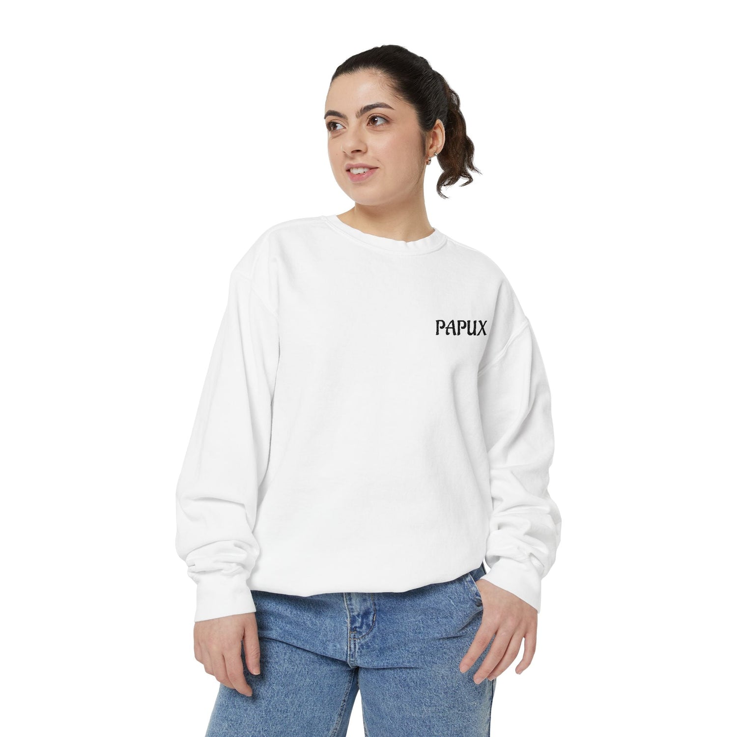 Unisex Garment-Dyed Sweatshirt Cozy y Elegante para Cualquier Ocasión