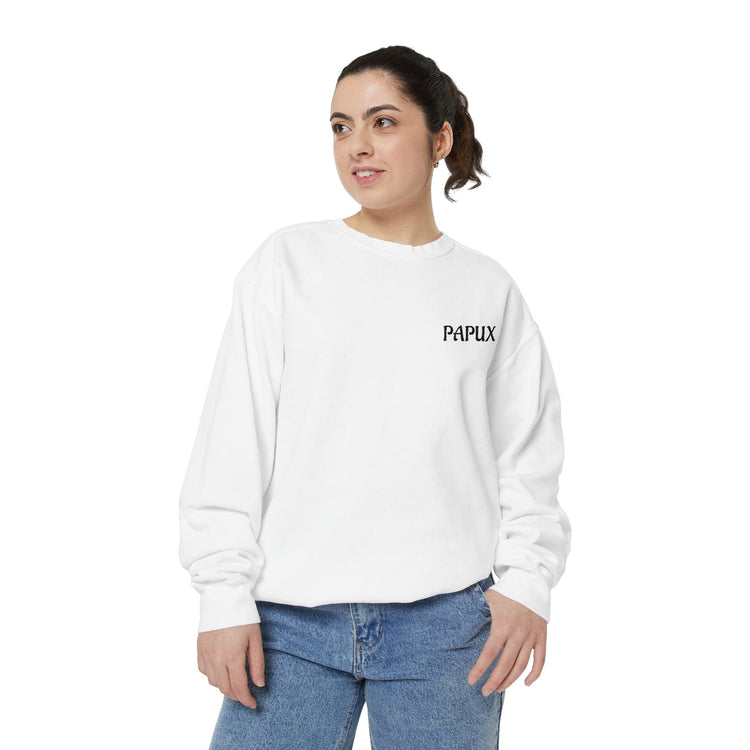Unisex Garment-Dyed Sweatshirt Cozy y Elegante para Cualquier Ocasión