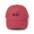 Trendy PAPUX Unisex Distressed Cap - Gorra de Moda Vintage y Casual