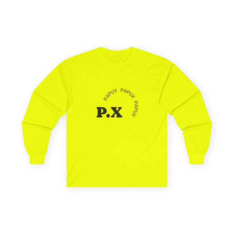 Stylish UniseStylish Unisex Long Sleeve Tee with PAPUXx Long Sleeve Tee with PAPUX